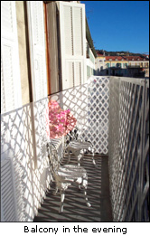 Papon balcony, Nice France